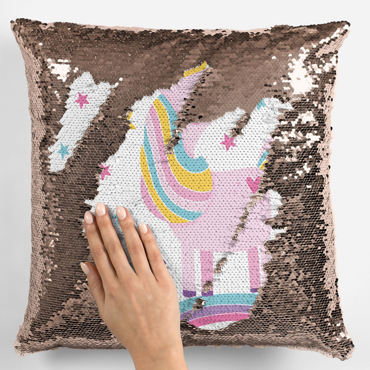 Unicorn cushion personalised hotsell