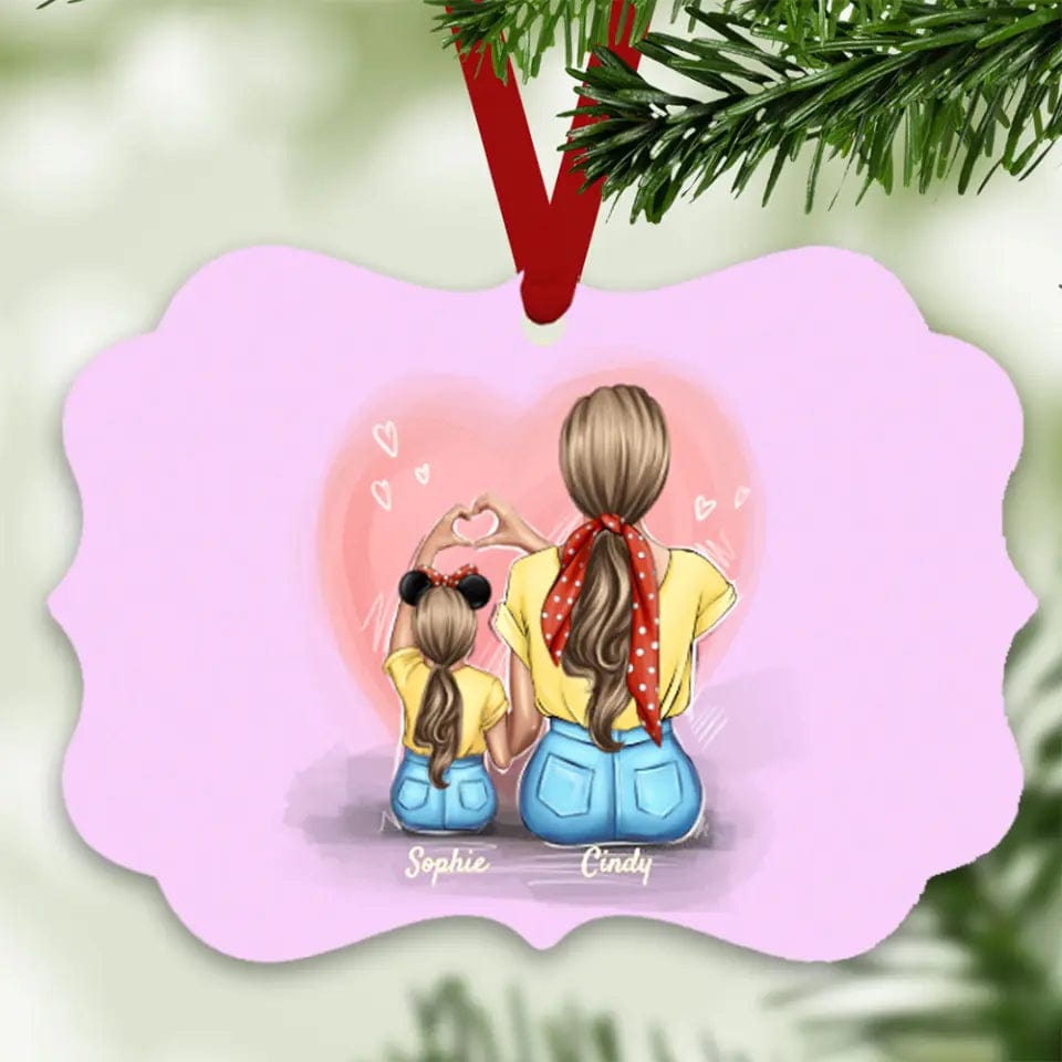 Mother & Child Christmas Ornament