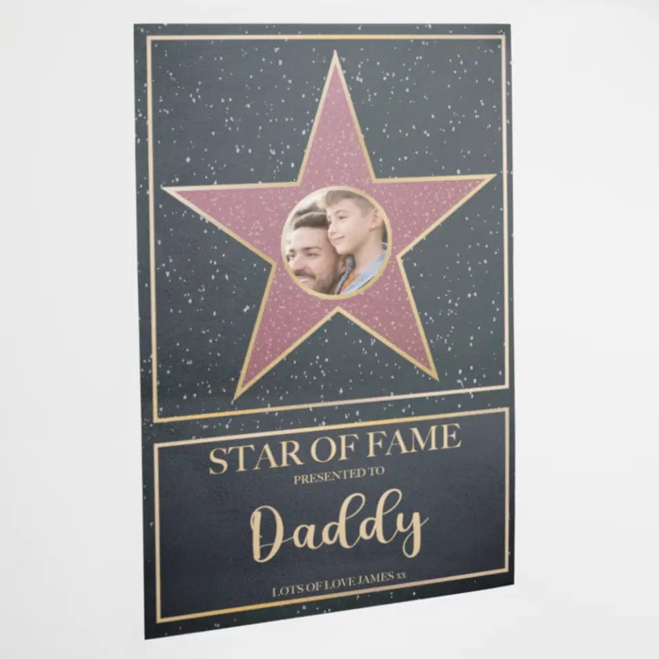 Star of Fame Poster Print