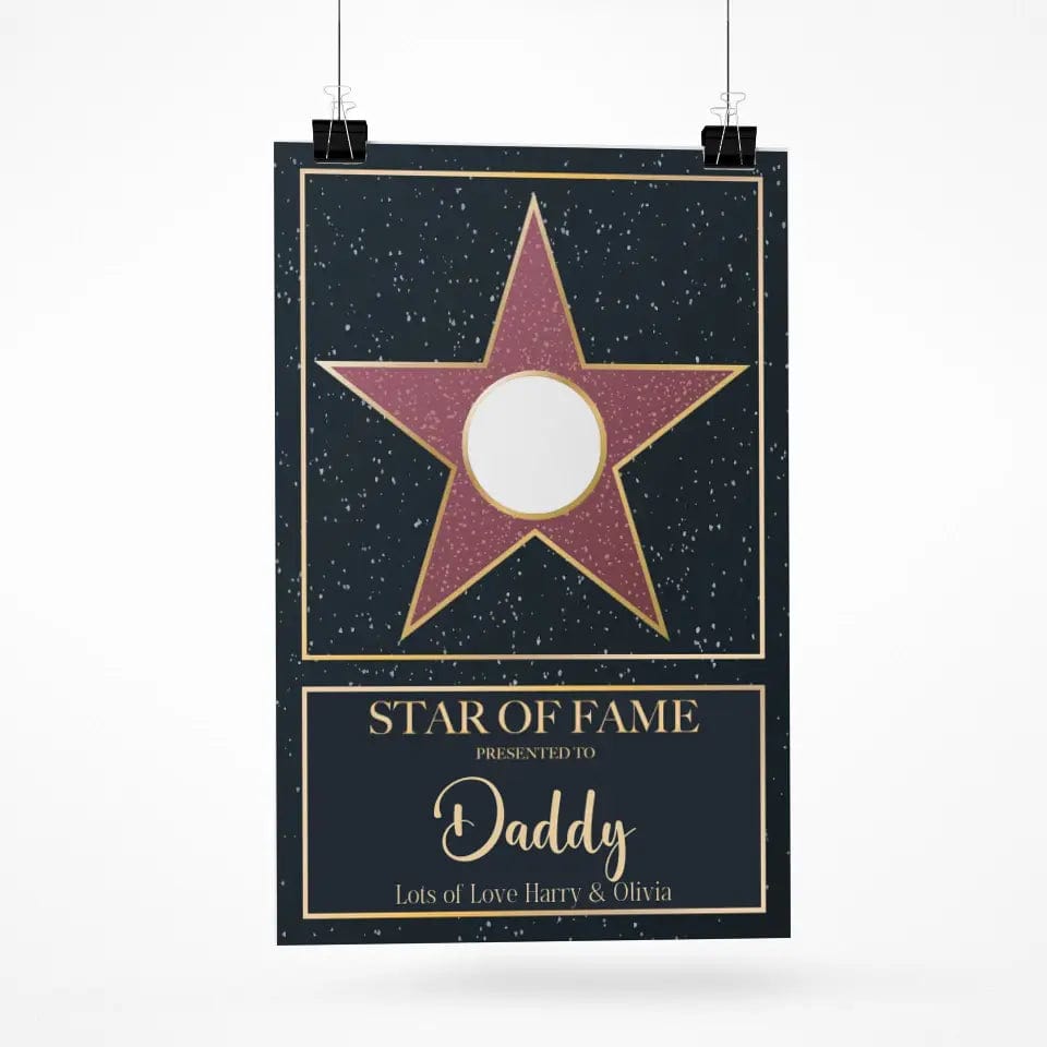 Star of Fame Poster Print