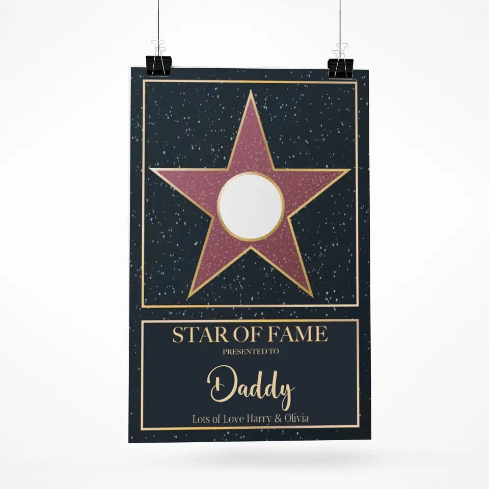 Star of Fame Poster Print