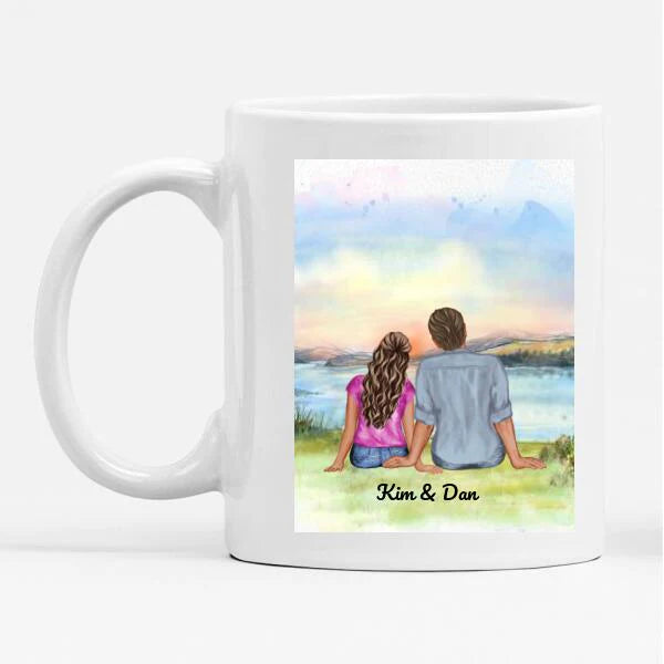 A True Loves Story Never Ends Mug