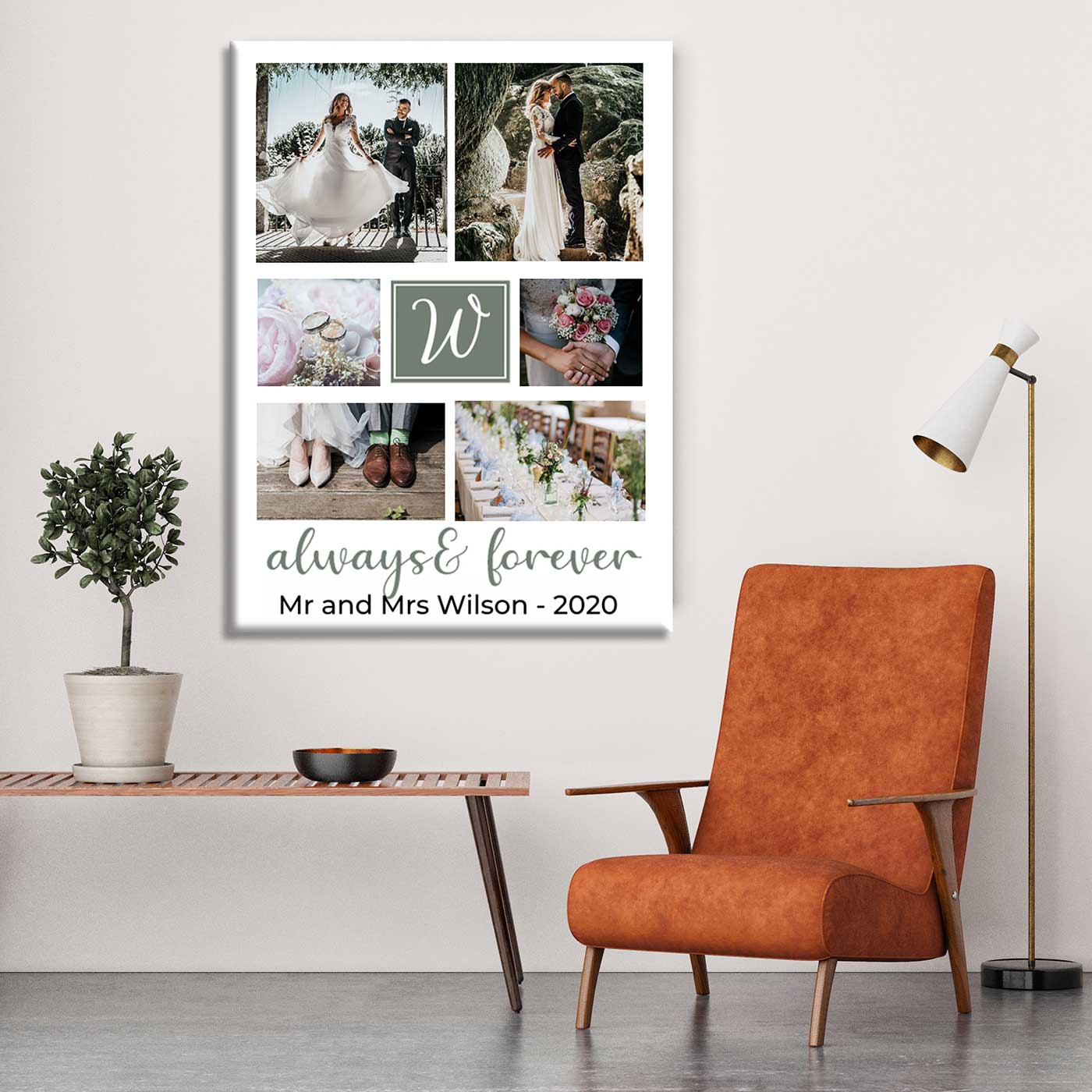 Always and Forever Photo Canvas Print