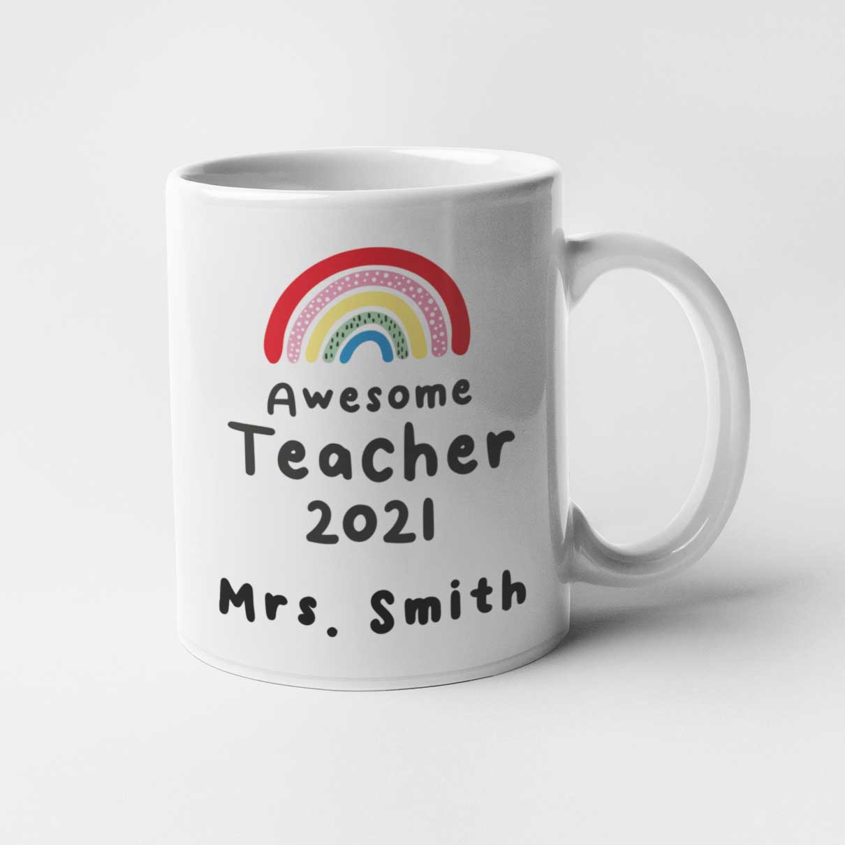 Awesome Teacher 2021 Personalised Mug