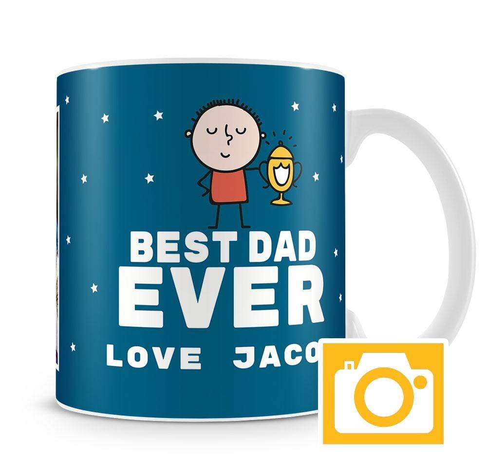Best Dad Ever Personalised Mug