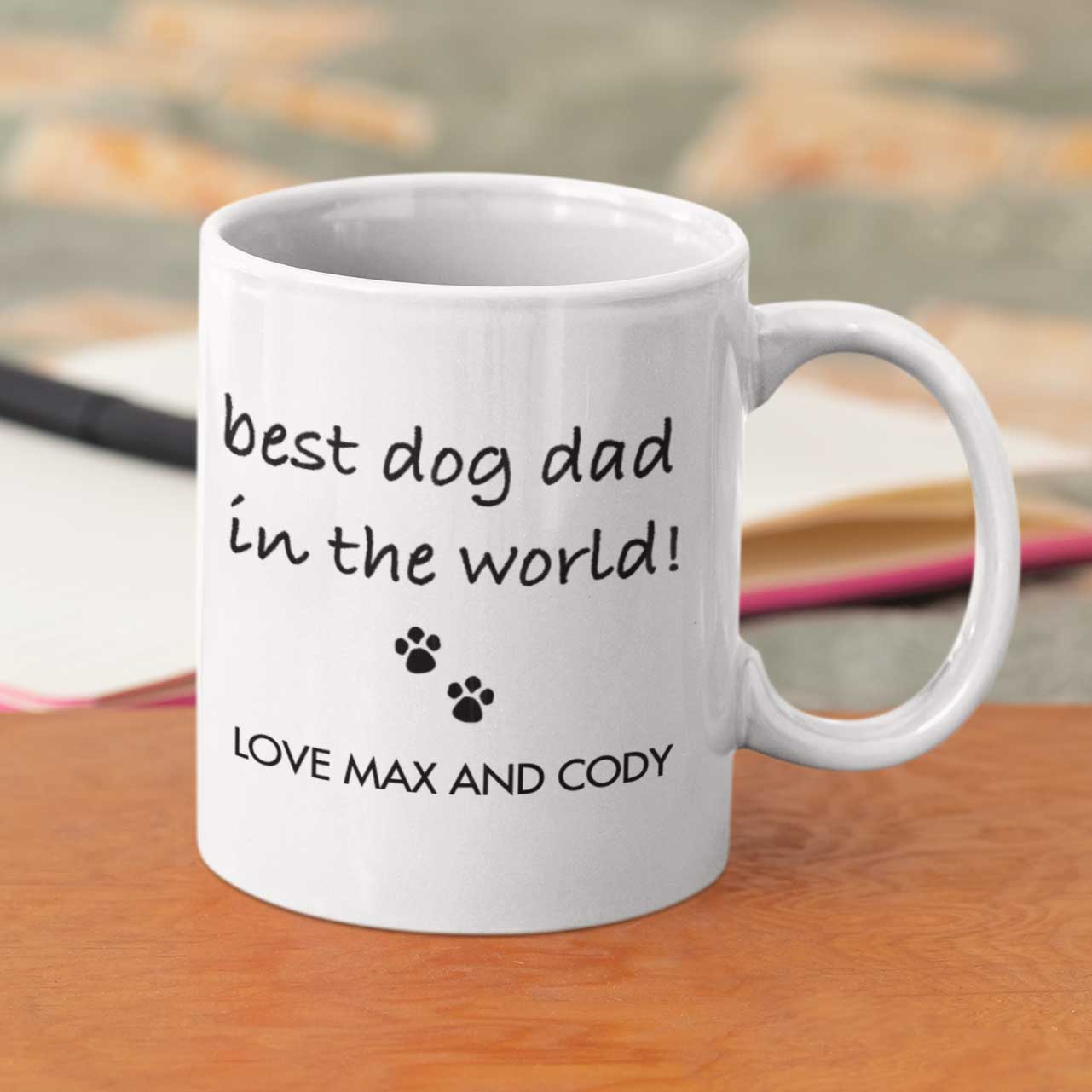 Best Dog Mum/Dad in the World Personalised Mug