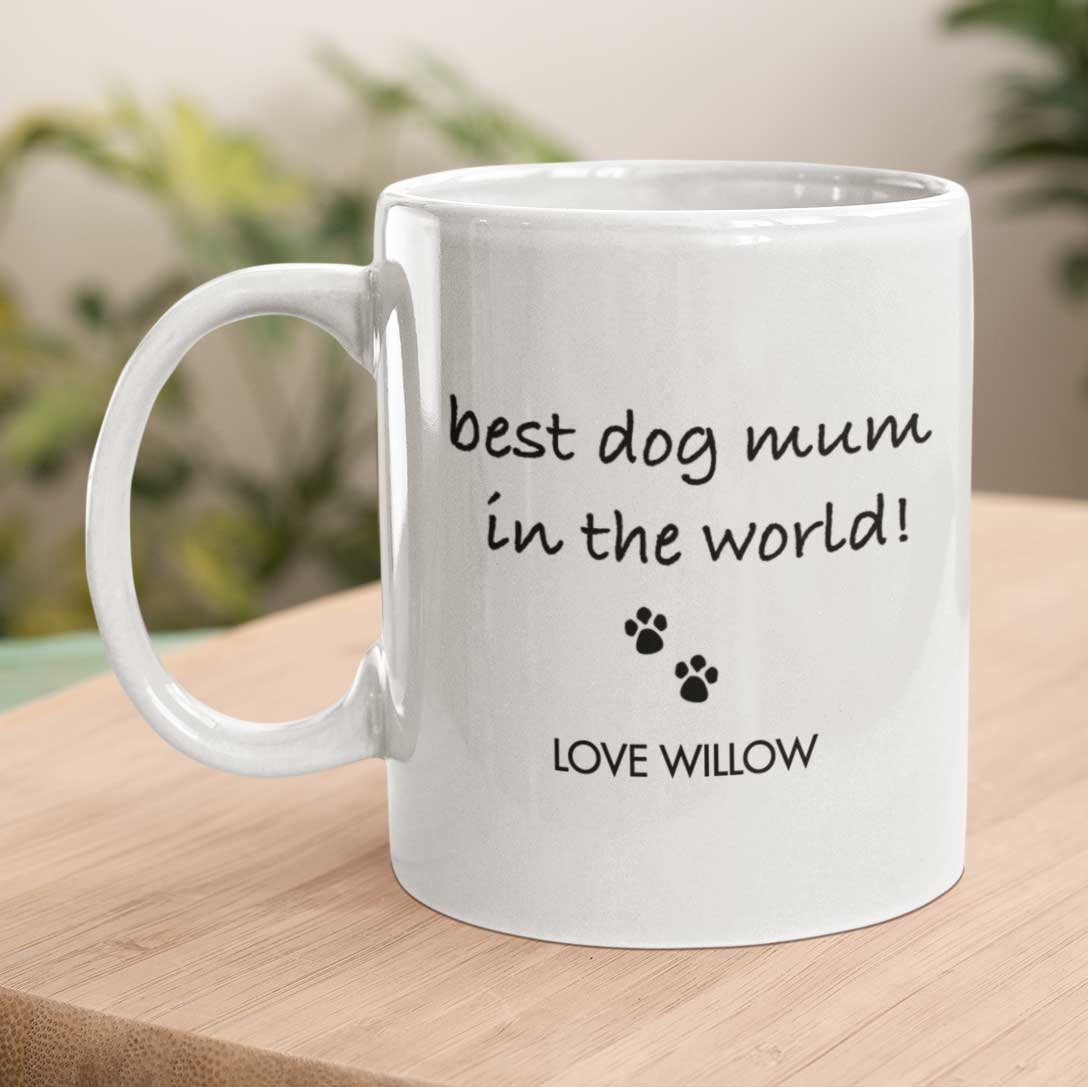 Best Dog Mum/Dad in the World Personalised Mug