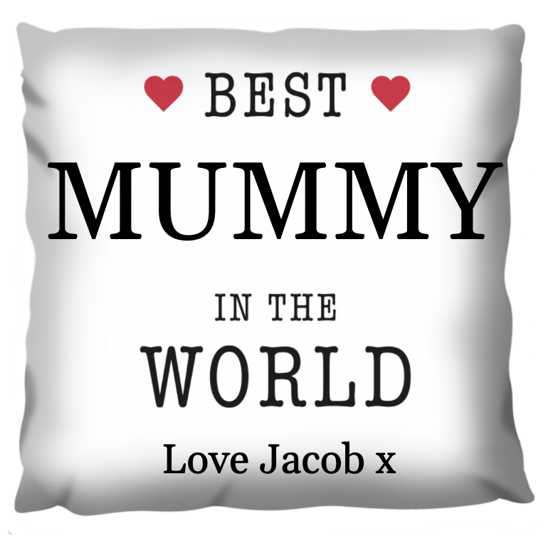 Best In The World Personalised Cushion