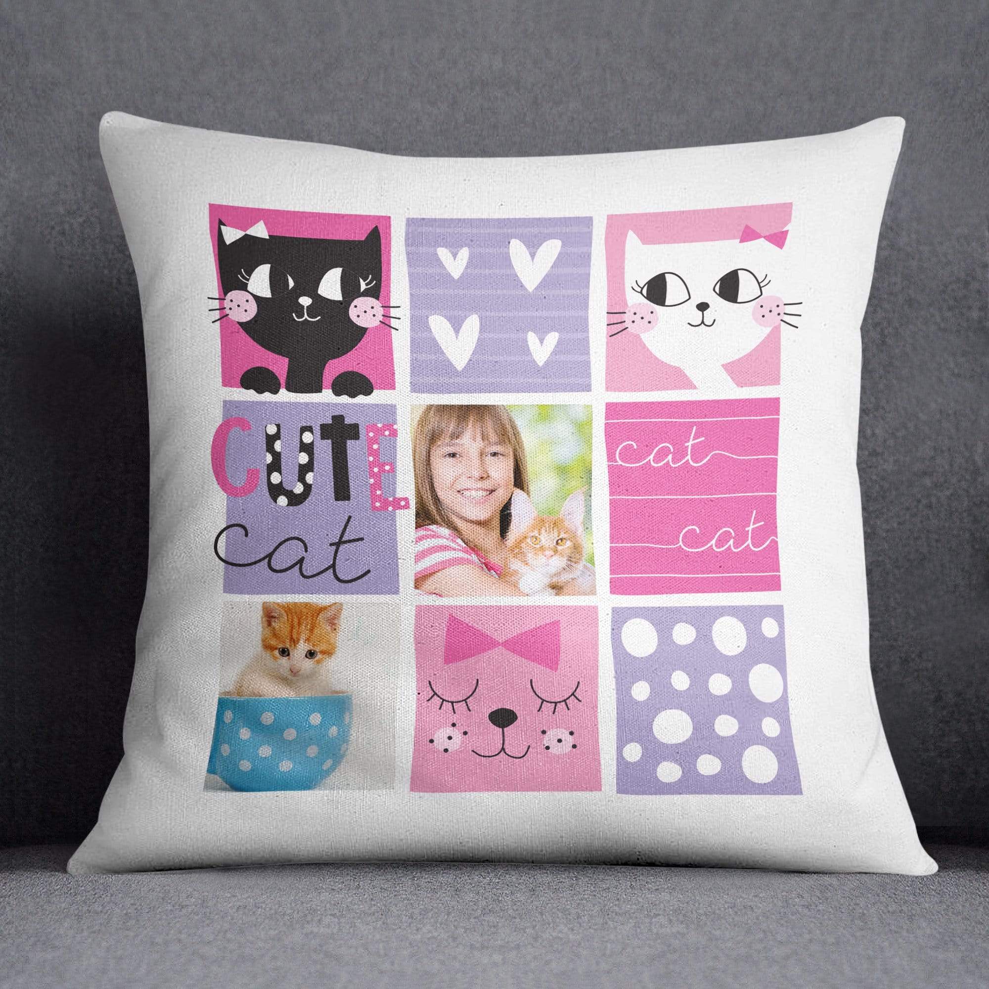 Cat Collage Cushion