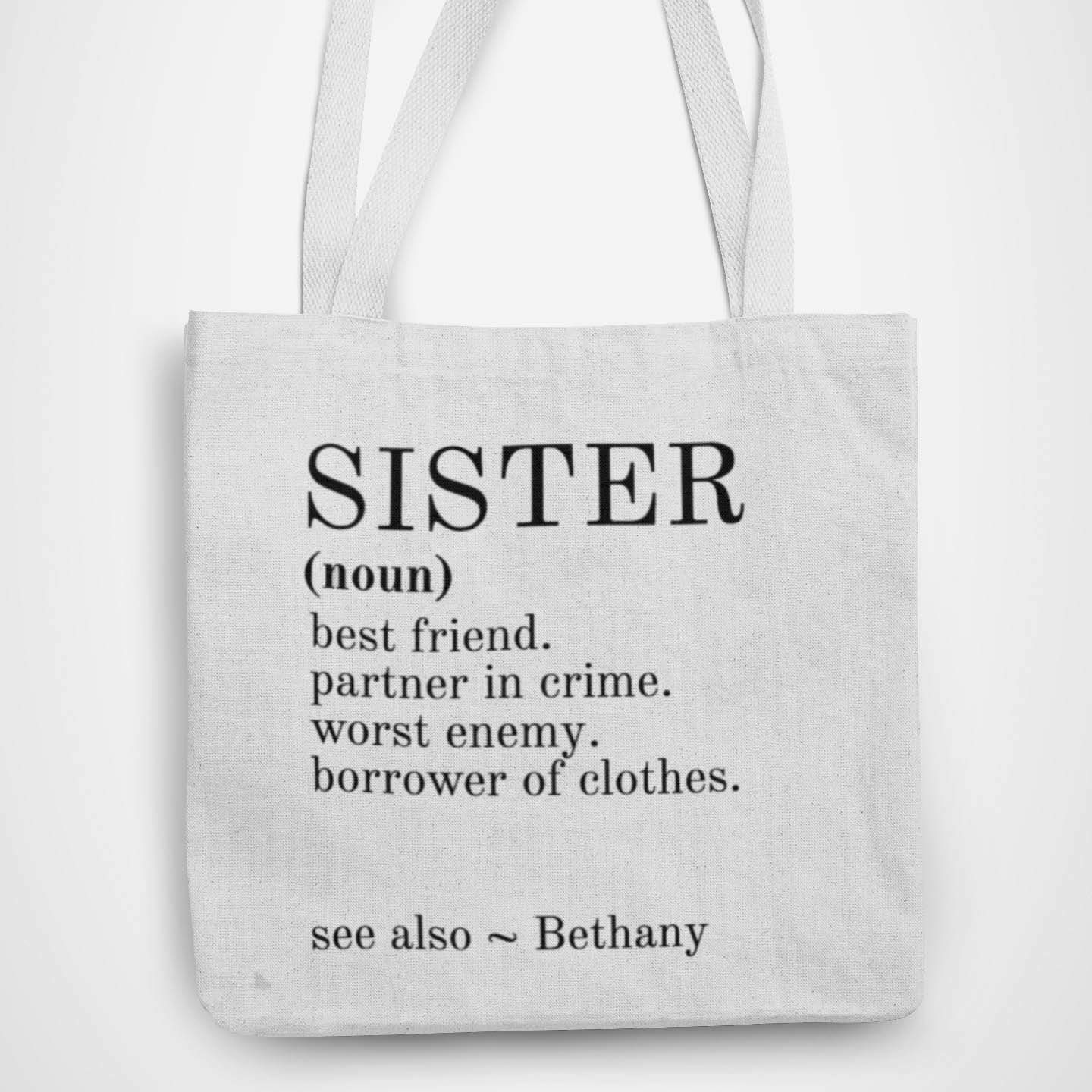 Description Personalised Tote Bag