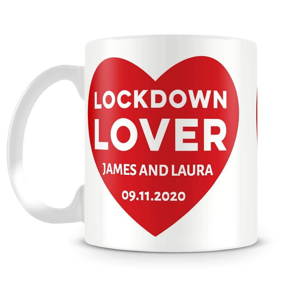 Lockdown Lover Personalised Mug