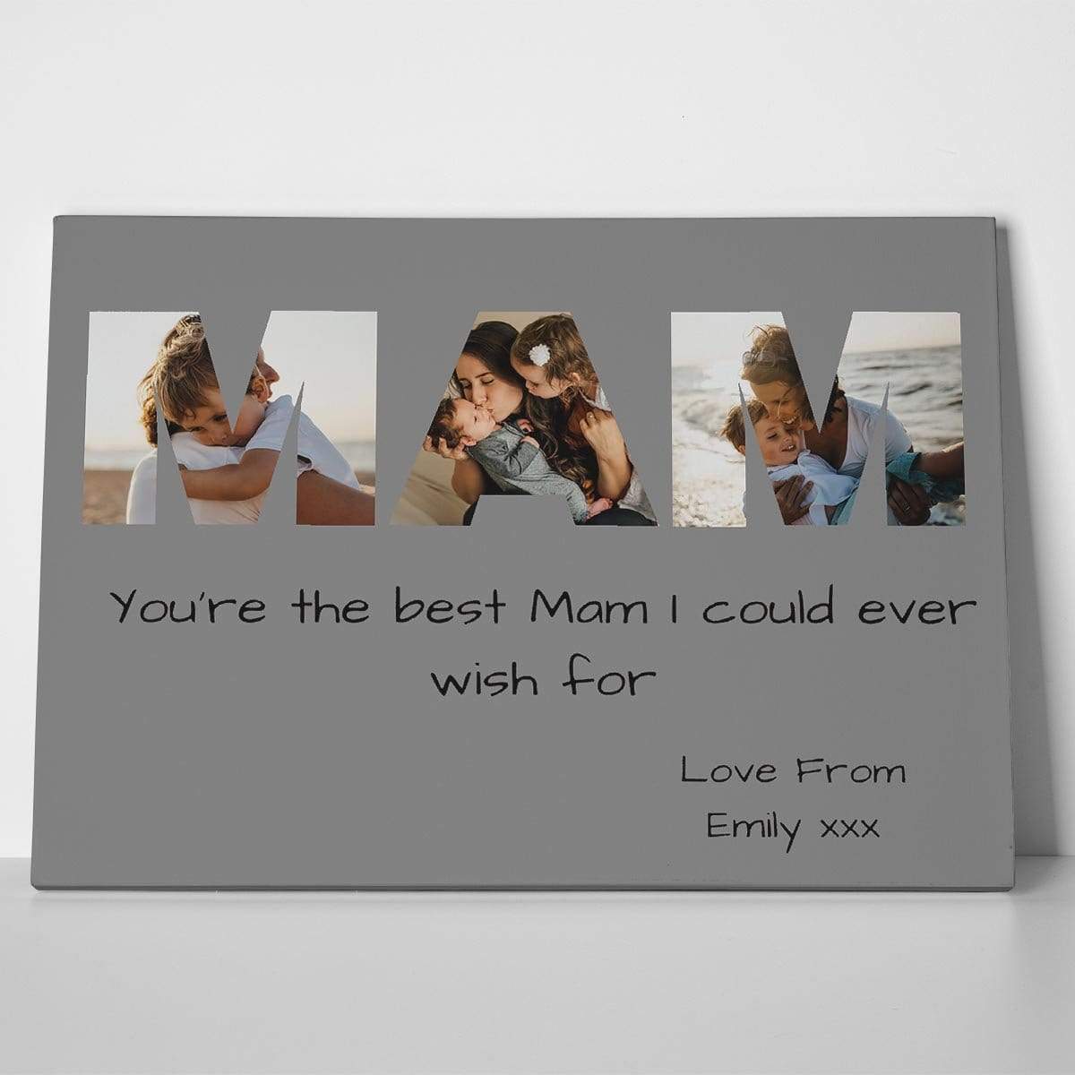 Mam Photo Canvas Print