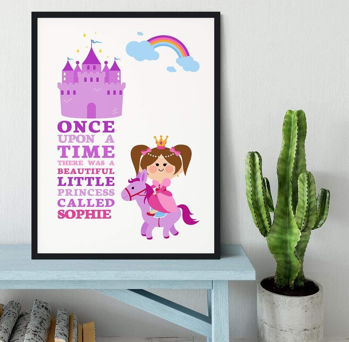 Once Upon a Time Framed Print