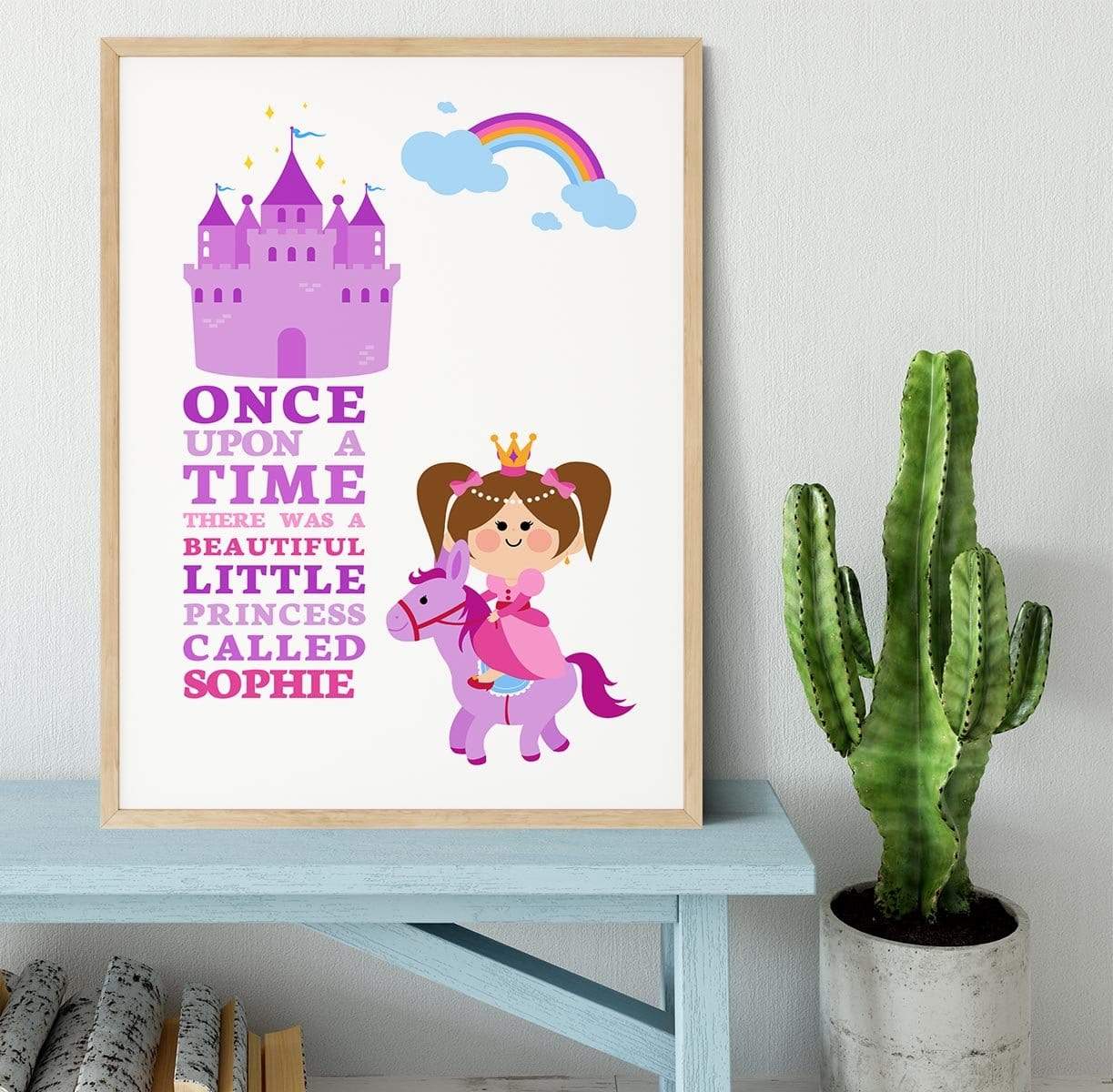 Once Upon a Time Framed Print