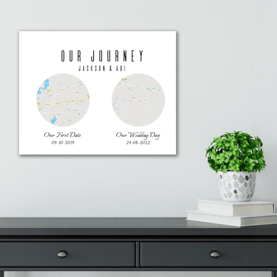 Our Journey Canvas