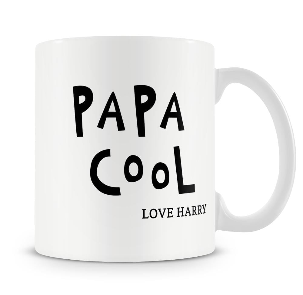 Papa Cool Personalised Mug