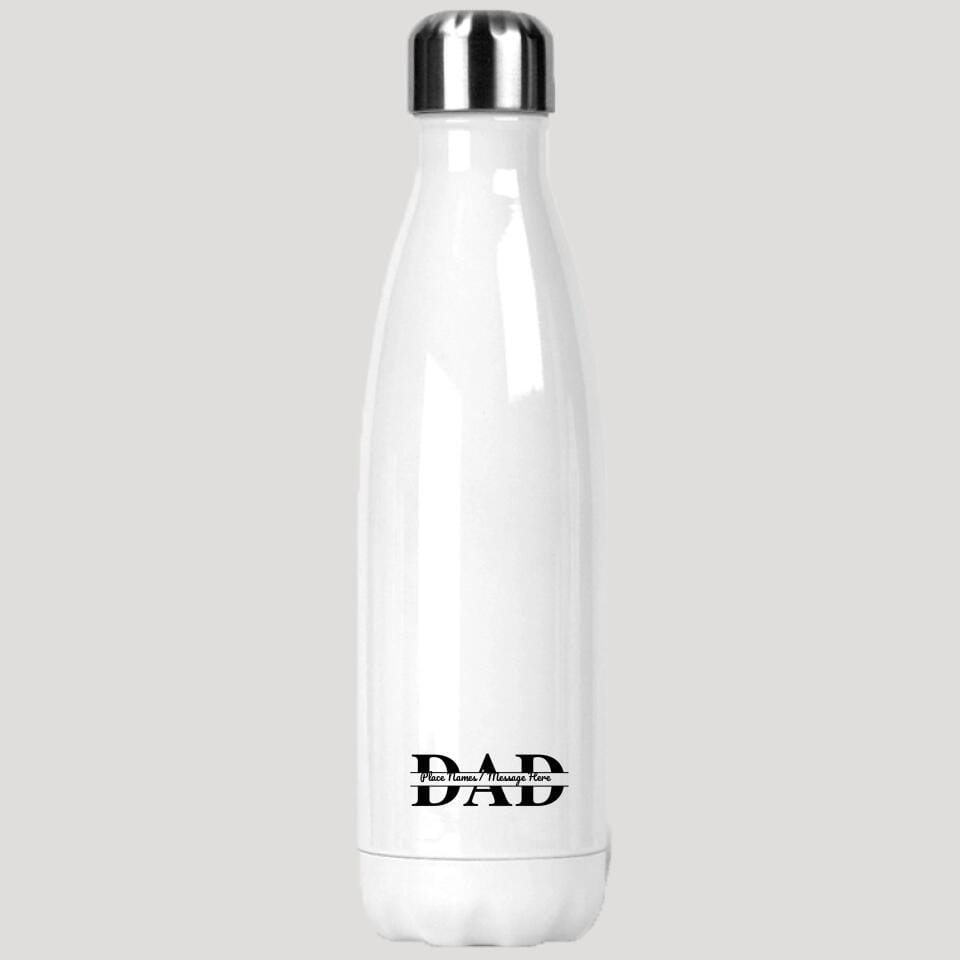 Personalised Dad Water Bottle