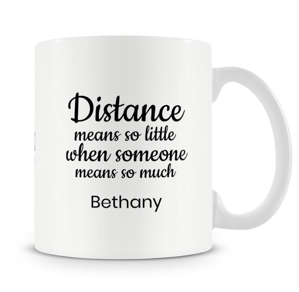 Personalised Distance Mug