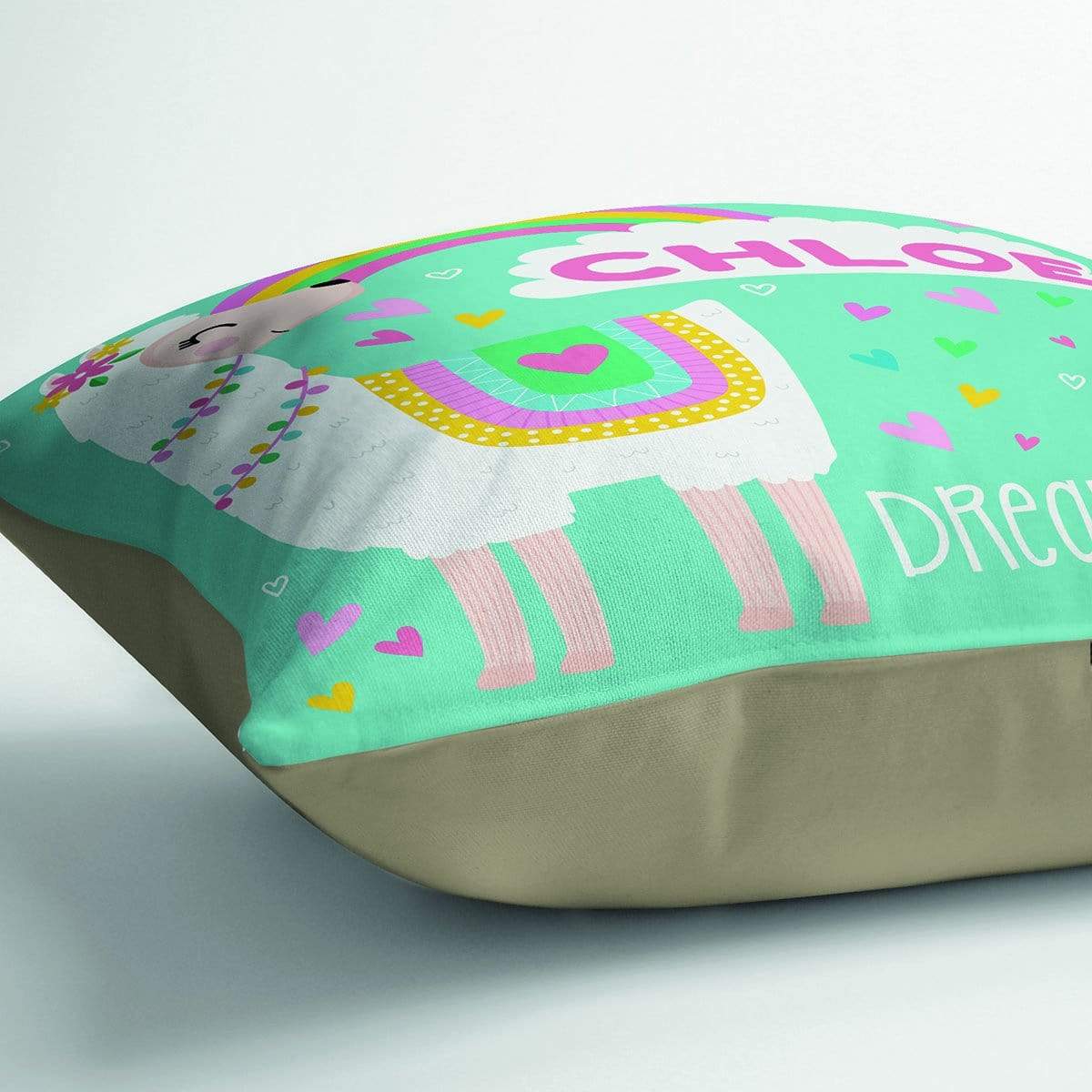 Personalised Dream Big Llama Cushion