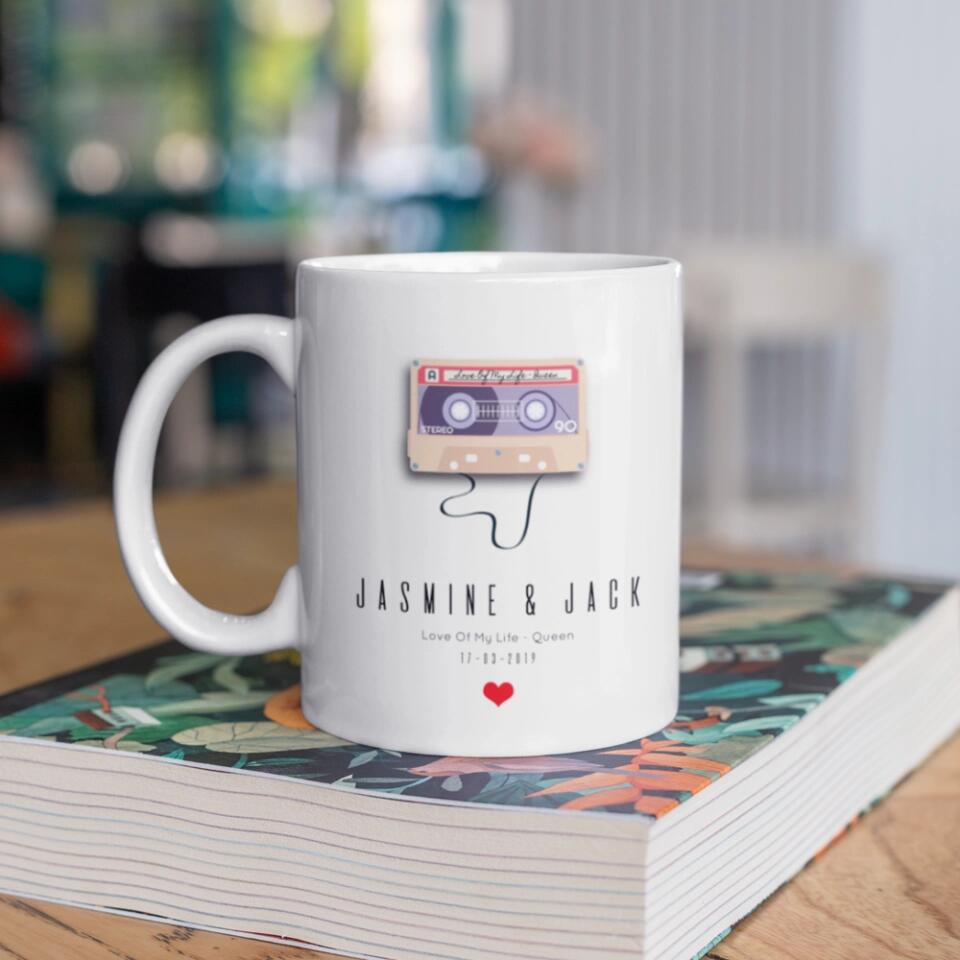 Personalised Mix Tape Mug