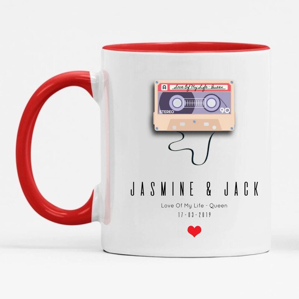 Personalised Mix Tape Mug