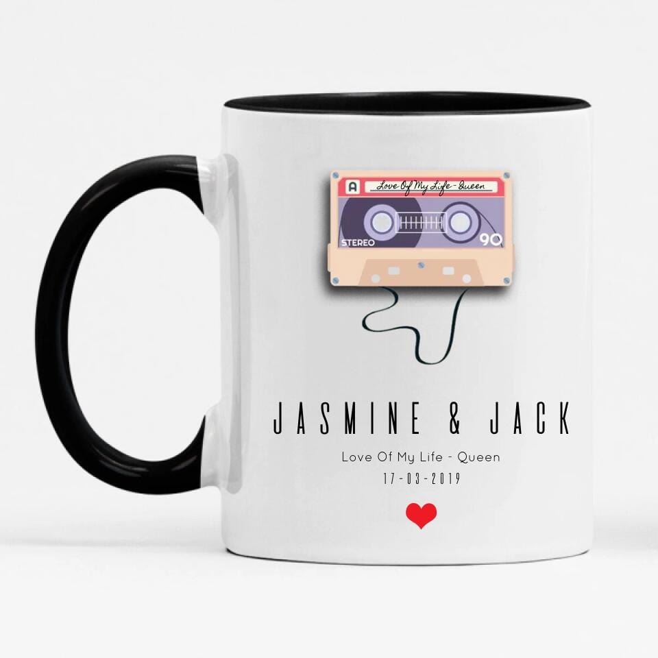 Personalised Mix Tape Mug