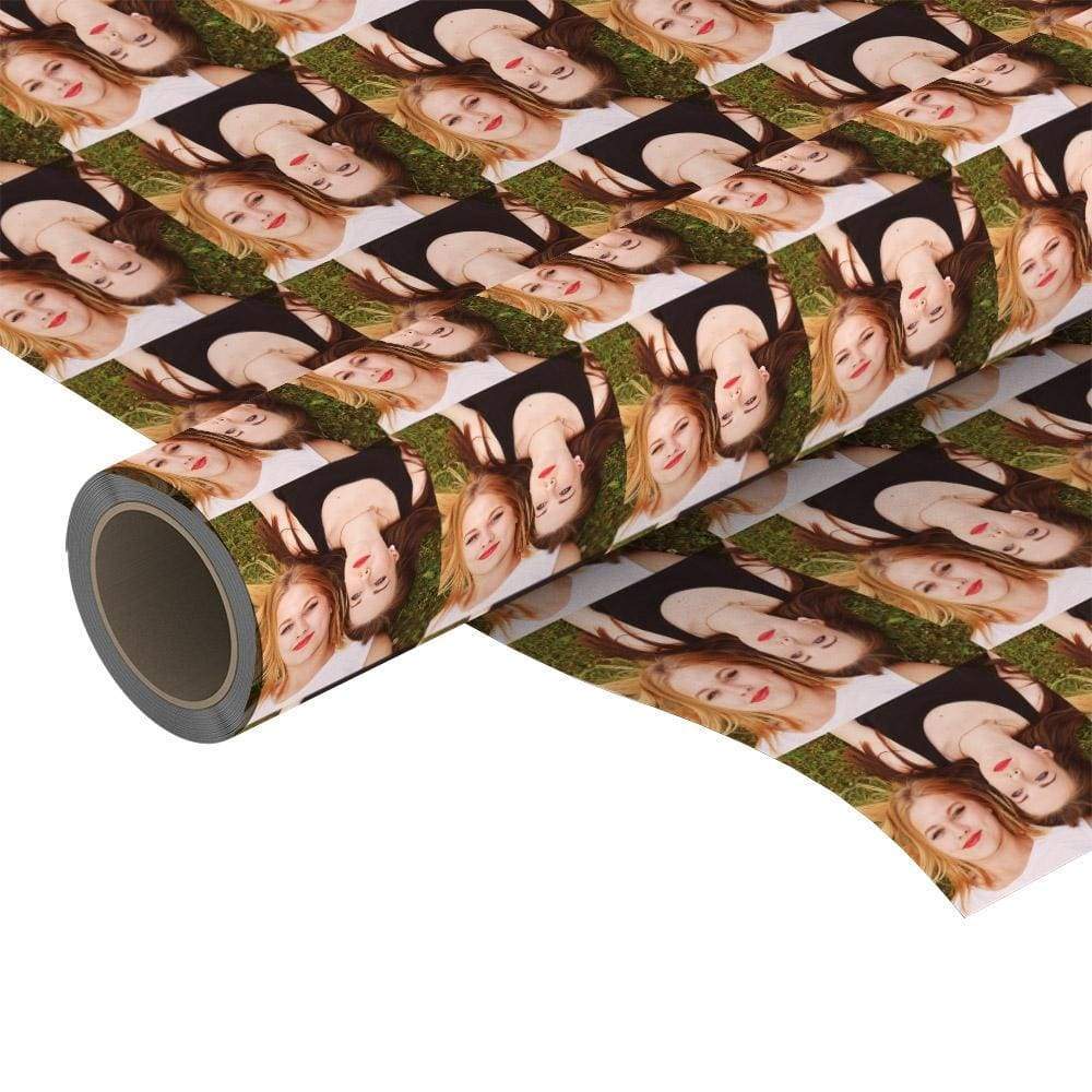 Personalised Photo Upload Wrapping Paper