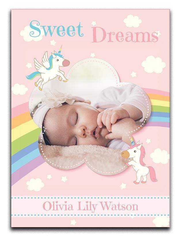 Photo Upload Sweet Dreams Framed Print
