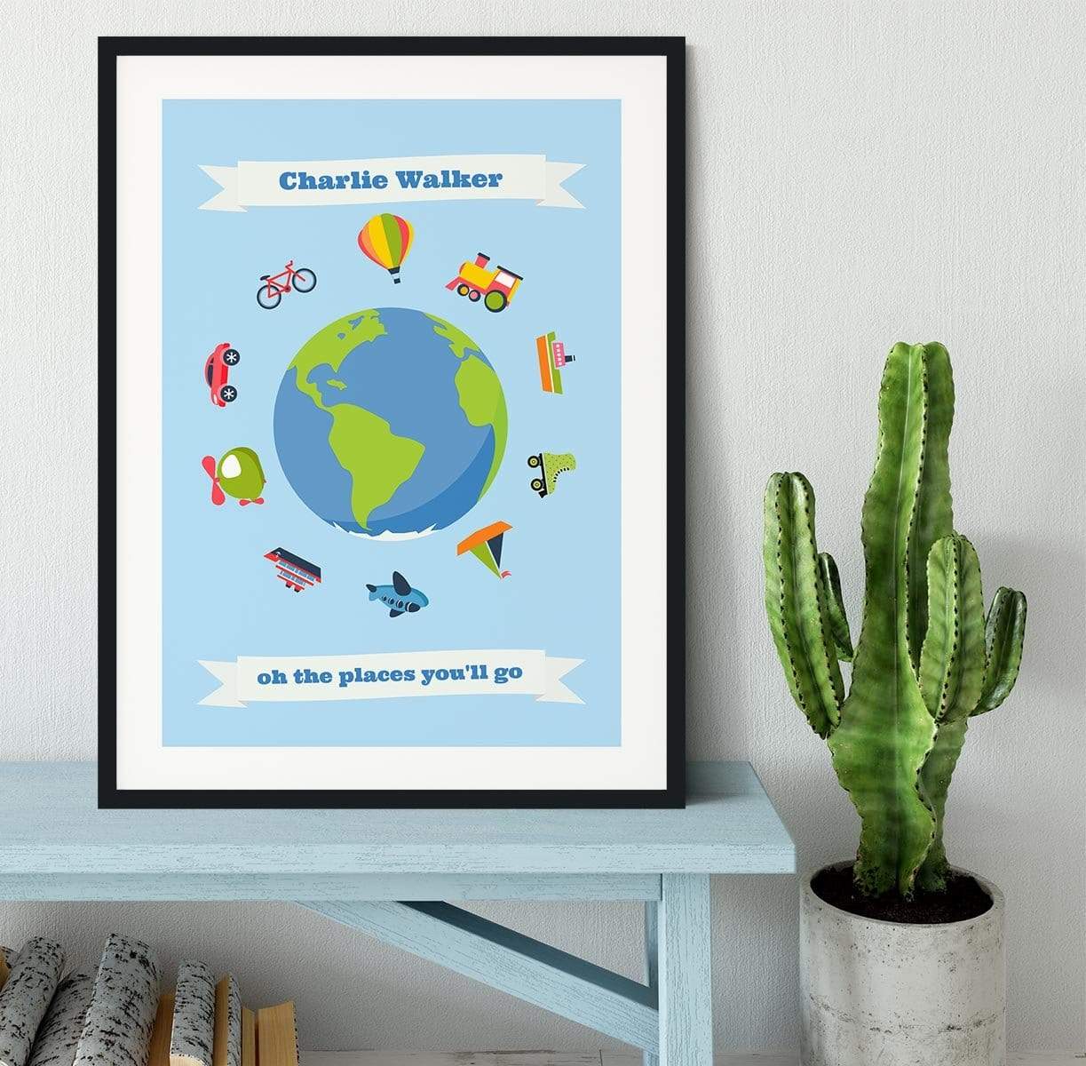Places You'll Go Framed Print