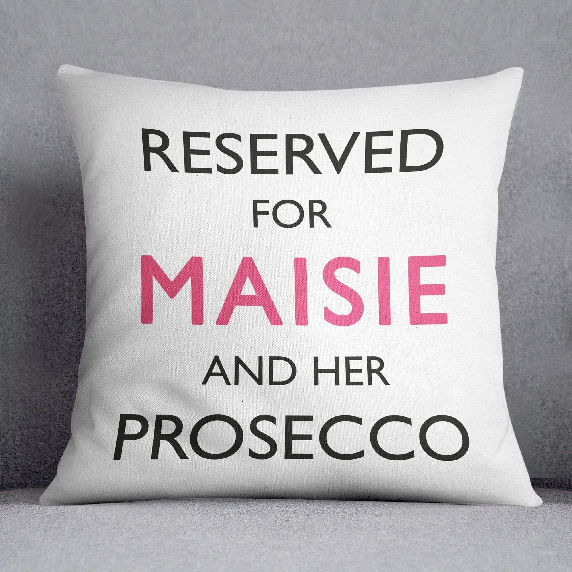 Reserved For Her Personalised Cushion