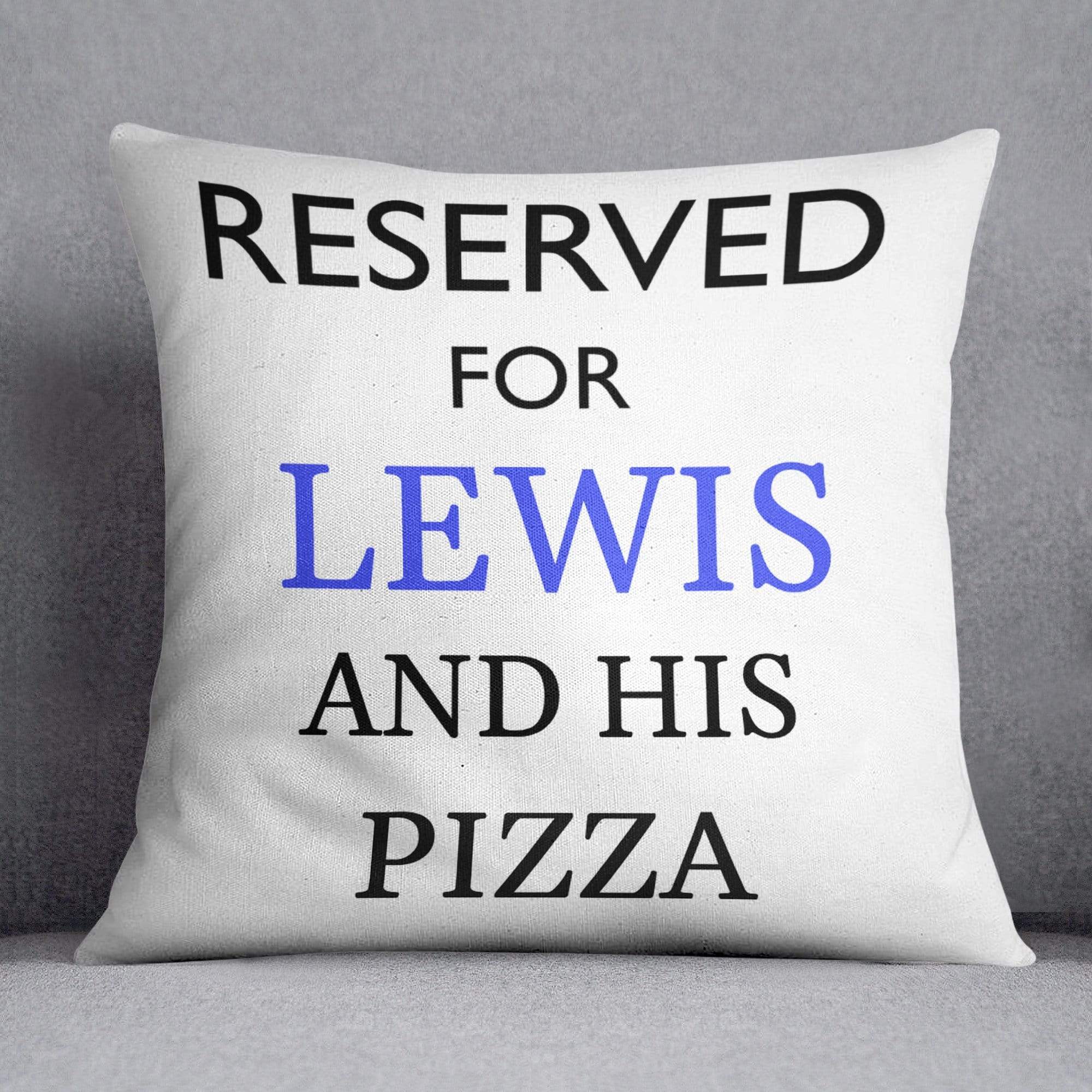 Reserved For Him Personalised Cushion