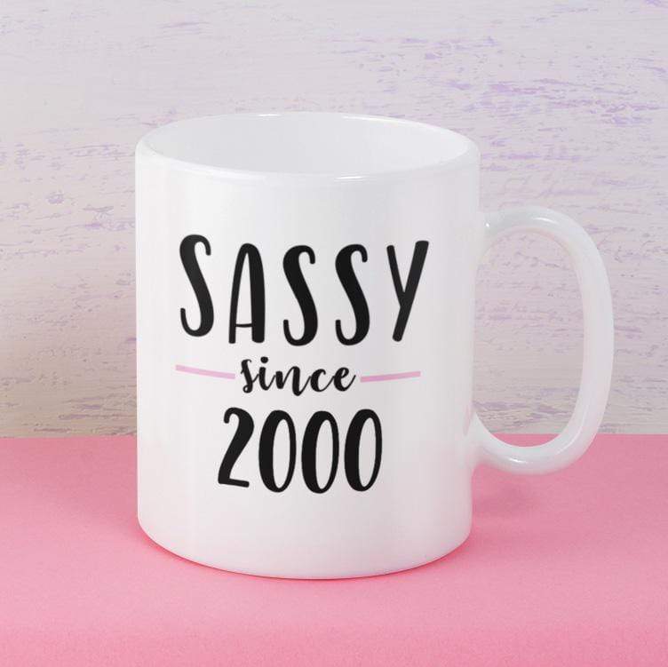 Sassy Since Personalised Mug