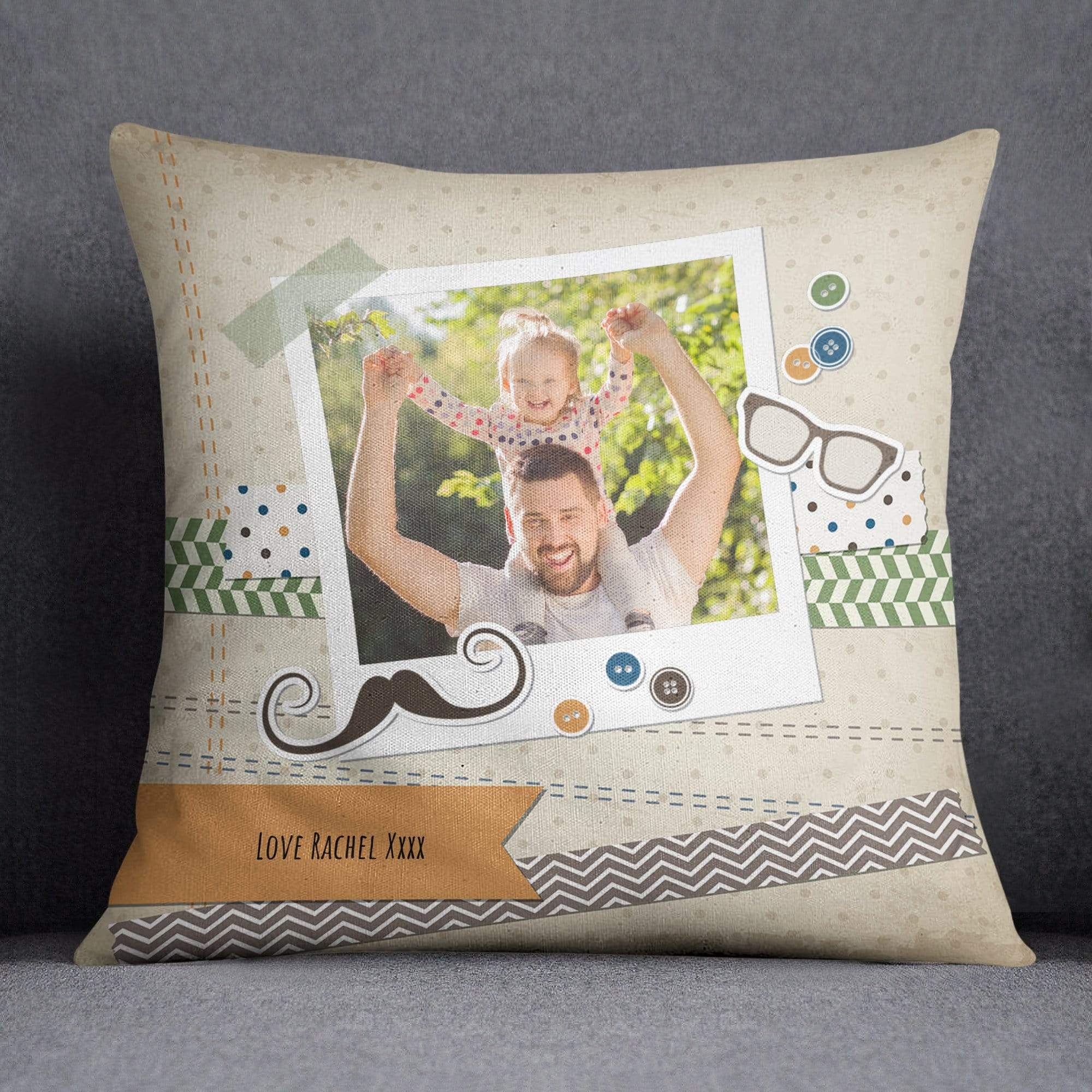 Scrapbook Photo Cushion