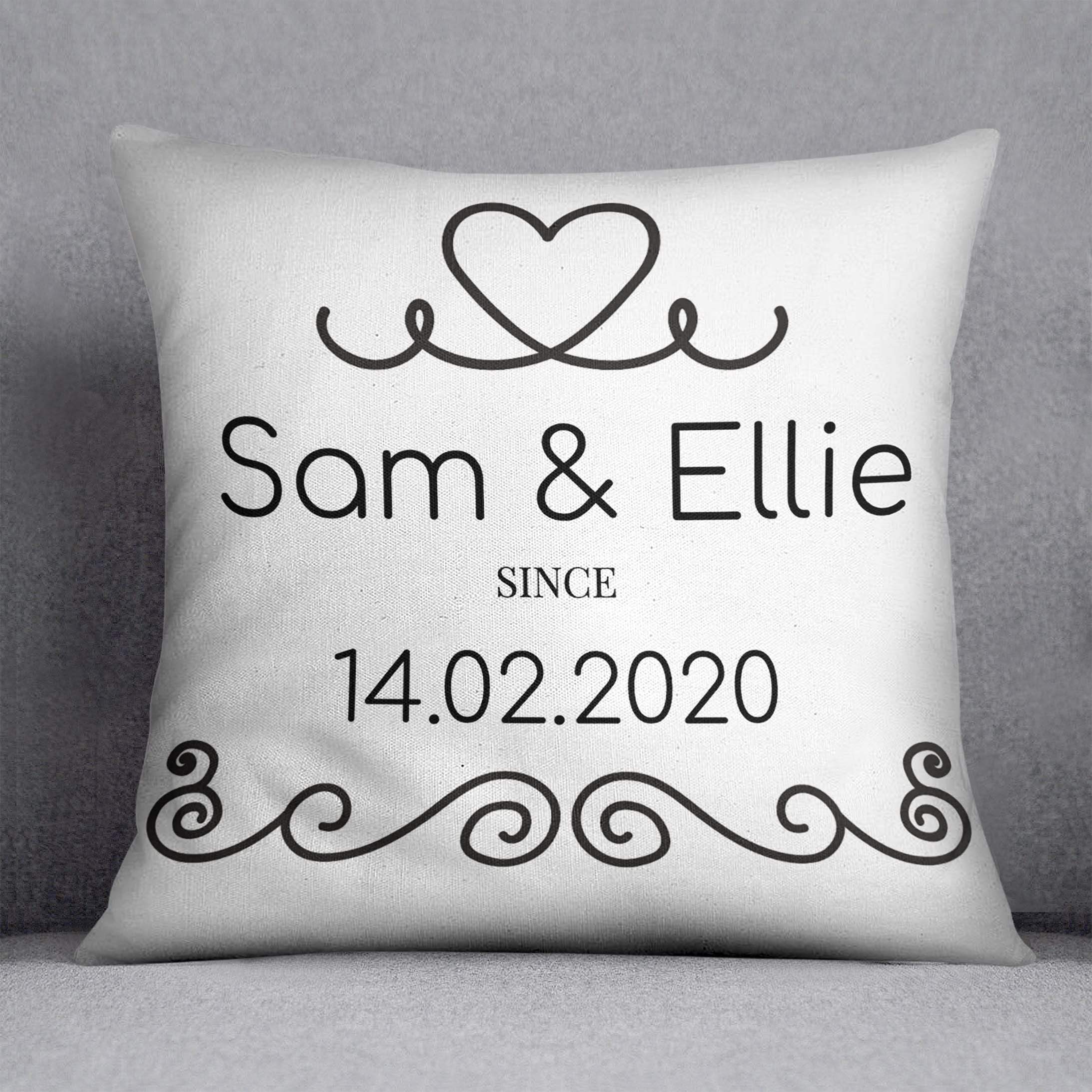 Since Personalised Cushion