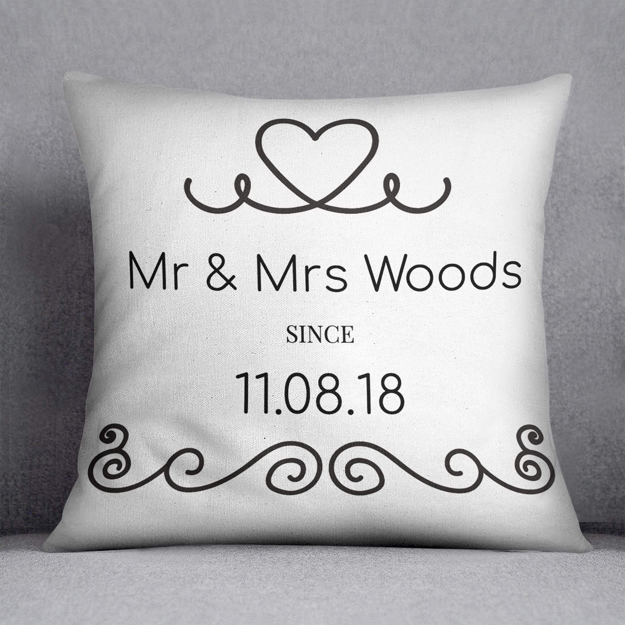 Since Personalised Cushion