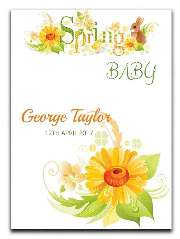 Spring Baby Framed Print