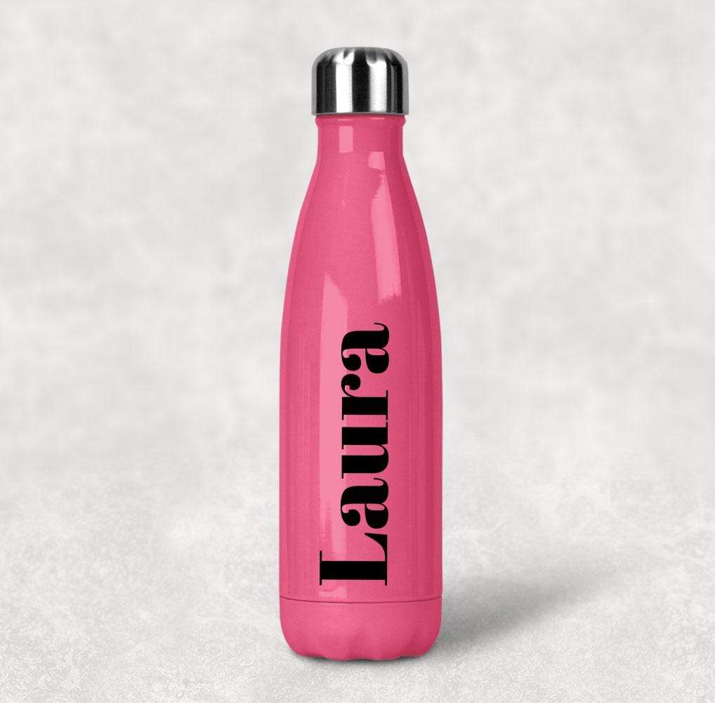 Stainless Steel Personalised Water Bottle