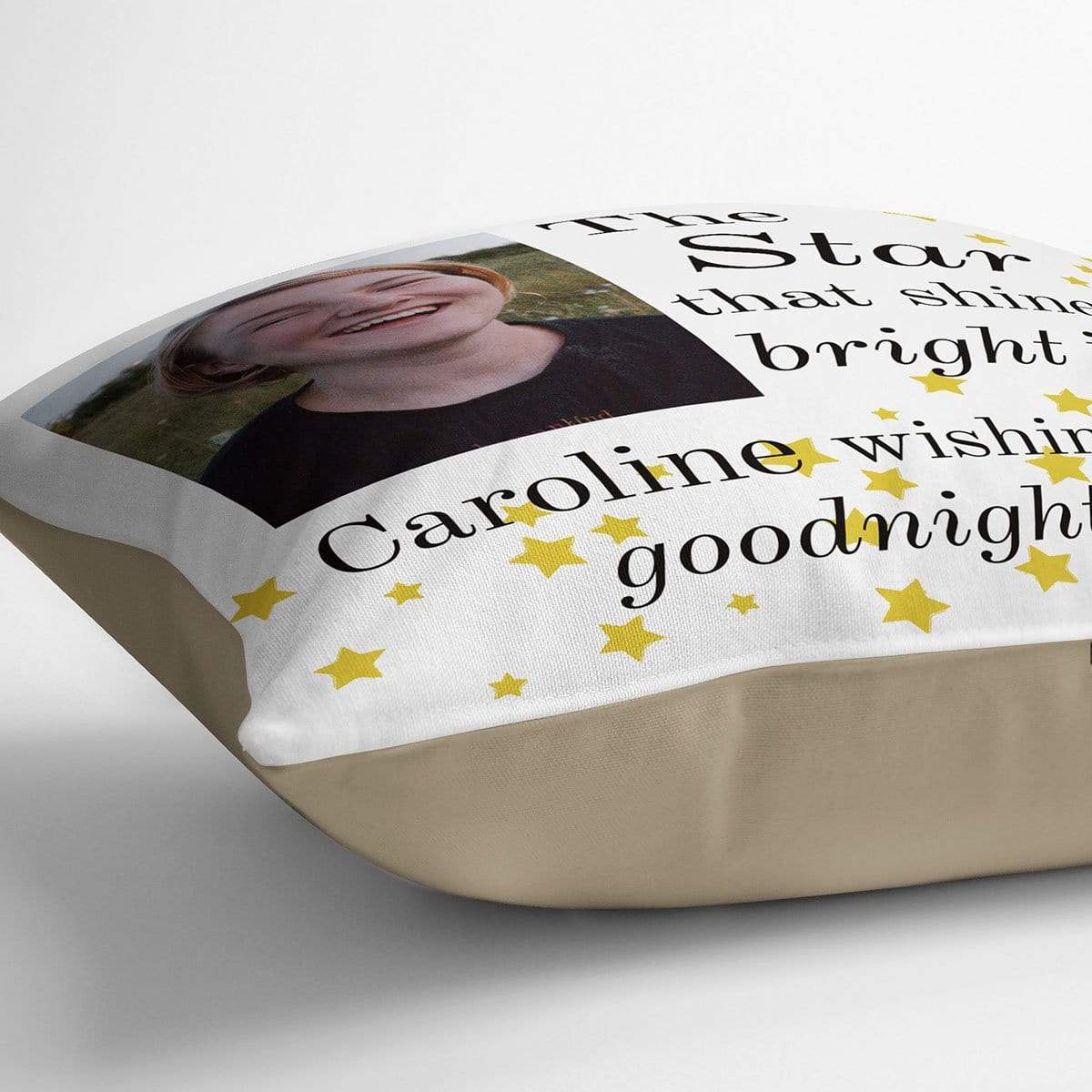 Star That Shines Memorial Personalised Cushion