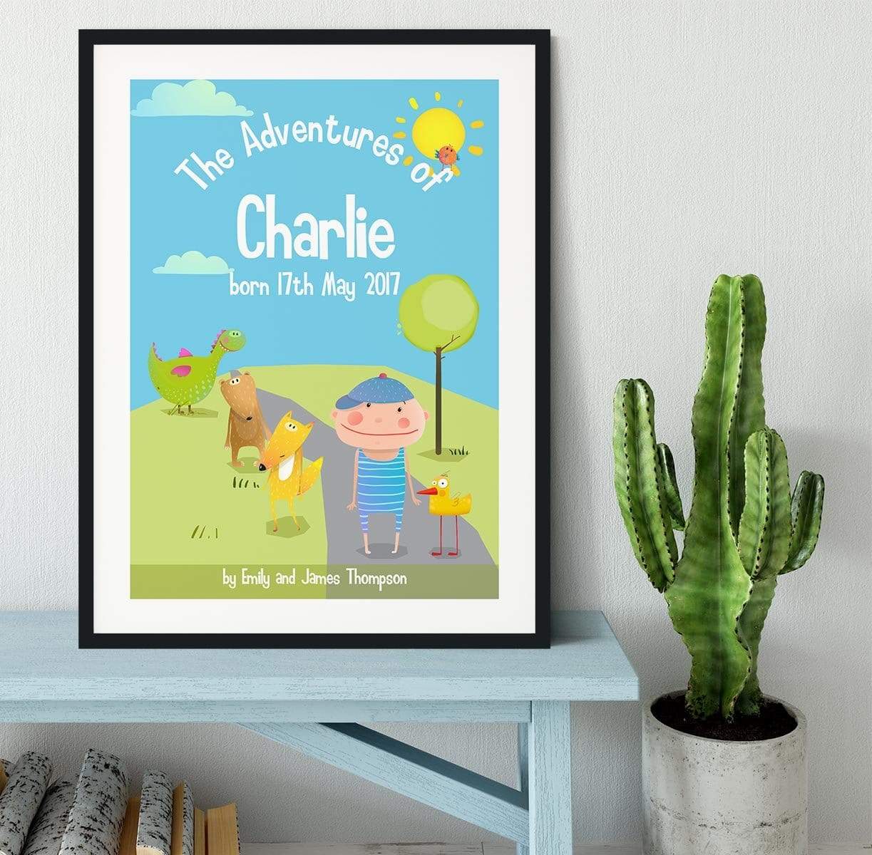 'The Adventures Of' Framed Print