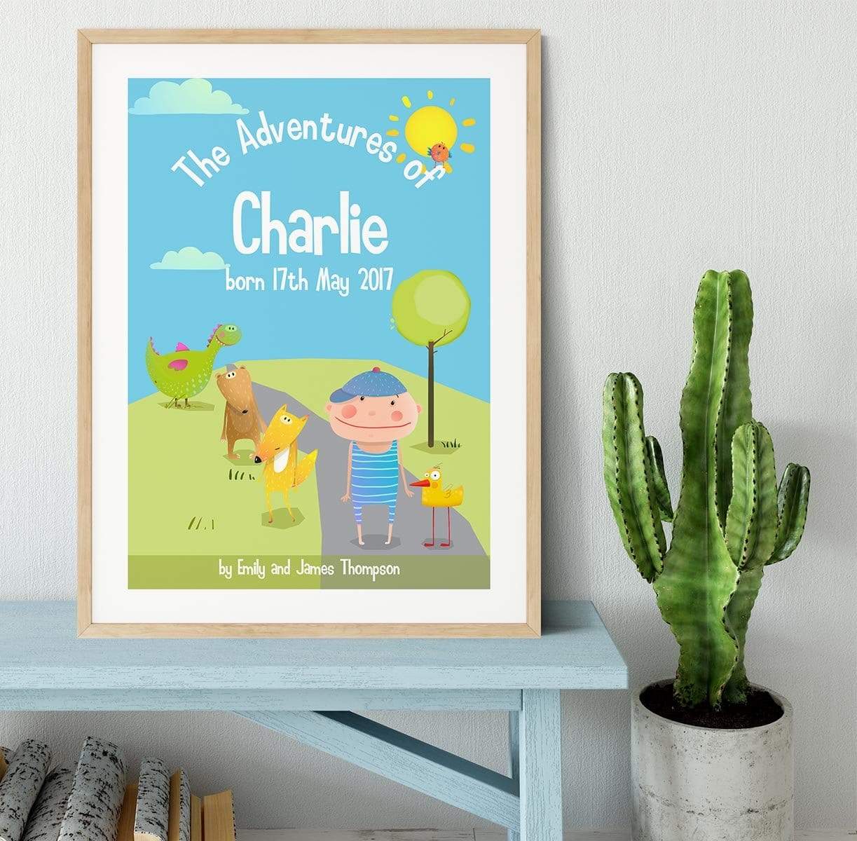 'The Adventures Of' Framed Print