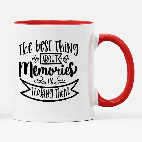 The Best Thing About Memories Mug