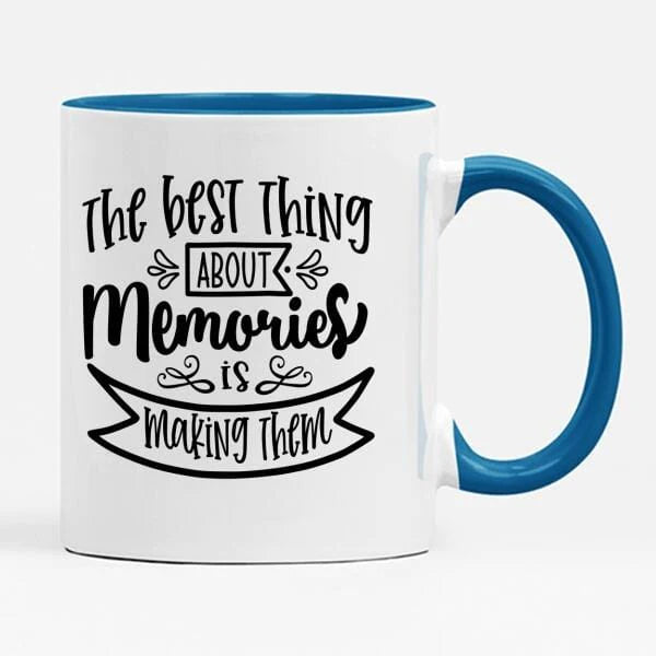 The Best Thing About Memories Mug