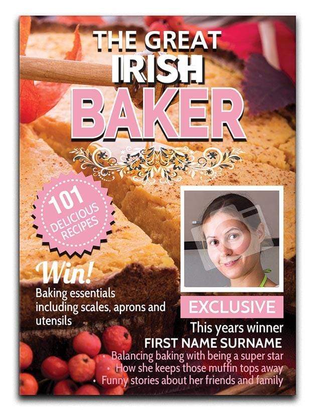 The Great Baker Magazine Cover Spoof Canvas Print