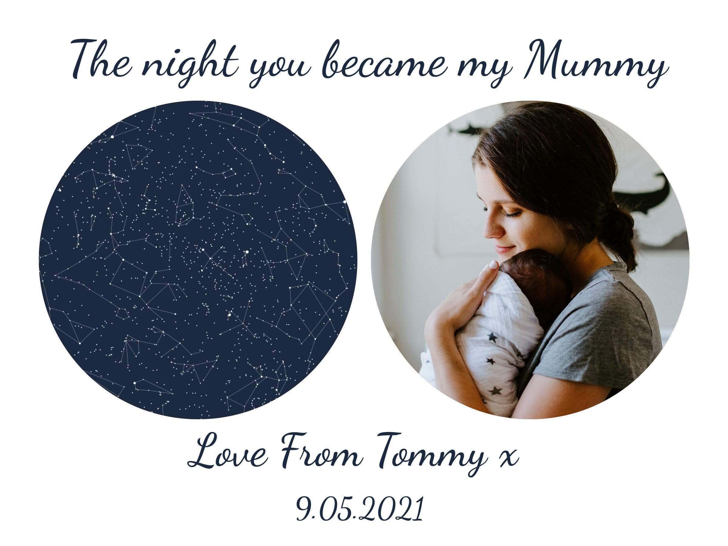 The night you became my Mummy Canvas