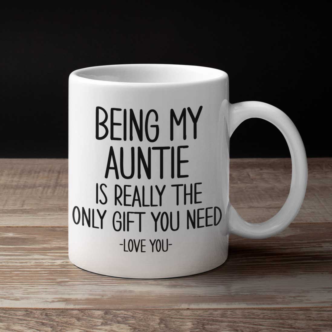 The Only Gift You Need Personalised Mug