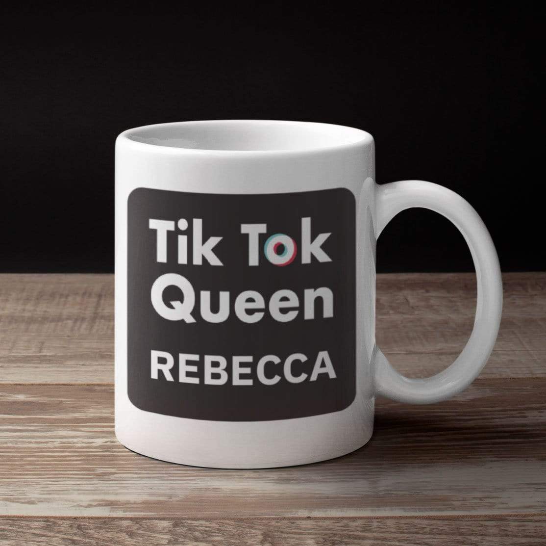 Tik Tok Queen Personalised Mug