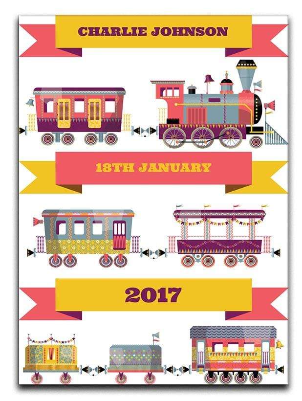 Toy Train Framed Print