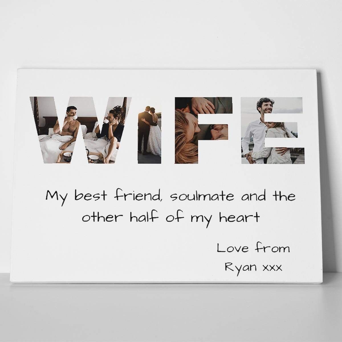 Wife Photo Canvas Print