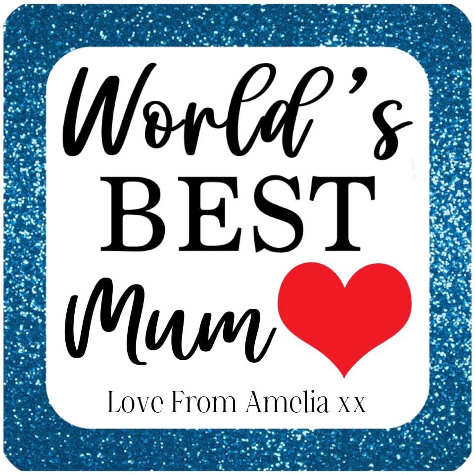 World's Best Personalised Sequin Magic Cushion