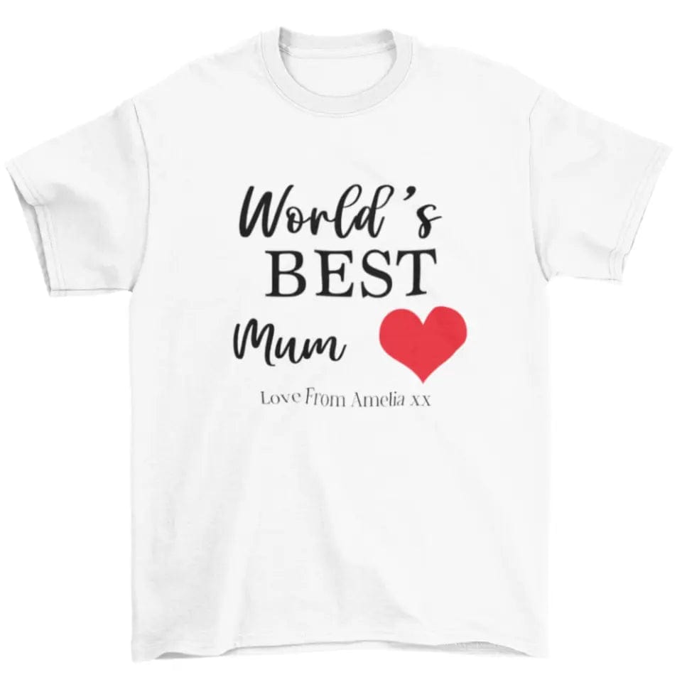 World's Best Personalised T-Shirt